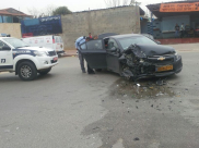 بالصور: إصابة شخصين بحادث طرق في حي جاني افيف بمدينة اللد